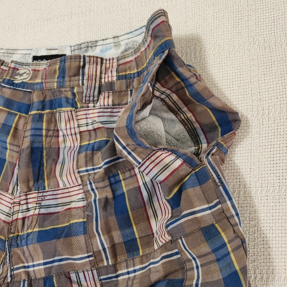 Vitage Billabong Plaid Shorts Men's Size 32 - Picture 7 of 9